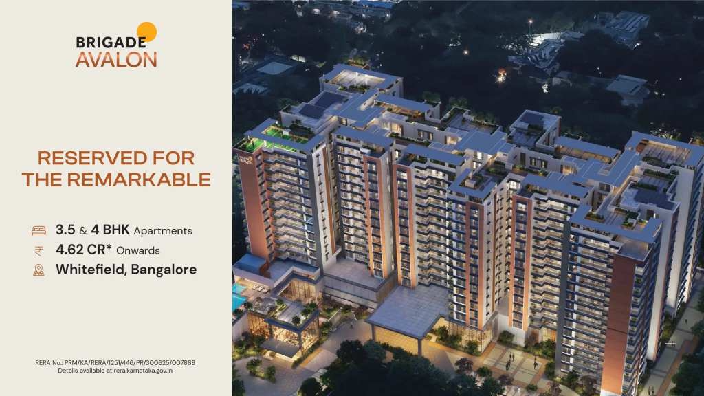 Brigade Avalon – Premium Residential Apartments in Whitefield, Bangalore